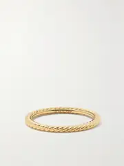 [David Yurman] David Yurman - Cable Classics 18-karat Gold Ring - 6 6 Gold