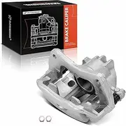 Brake Caliper Replacement for Volvo S40 V40 2000-2004, with Bracket, one side, 1 Piston, Steel Piston, Front Left