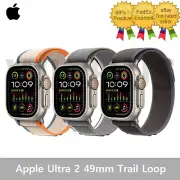 Apple Watch Ultra 2 GPS+Cellular 49mm Titanium Case Trail Loop Smartwatch