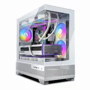 Antec CX500M ARGB White Seamless Micro-ATX Case [CX500MARGBWH]