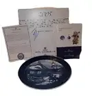 2005 Royal Copenhagen Danish Porcelain Blue Collectible Christmas Plate