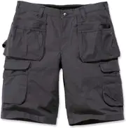 Carhartt Steel Multipocket, cargo shorts , color: Dark Grey , size: W34