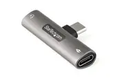 StarTech USB-C Audio & Charge Adapter w/ 3.5mm TRRS Jack & 60W PD