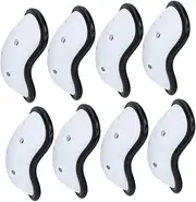BRIGHTFUFU Men's Groin Guard Abdominal Protection Eva Comfortable Crotch Protector for Boxing Sports White