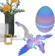 Dragon Egg - 3D Dragon Egg | Surprise Creative Stress Relief Toy Safe 360-Degree Rotatable Joints for Easter Stuffers Birthday Teens Girls