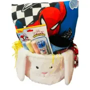 Spiderman Easter bundle soft throw 50 70 cloud pillow ,chalk,kite,mug and bubble