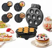 5 in 1 Waffle Maker, 1000W Electric Cartoon Cake Maker Donut Make,With Indicator