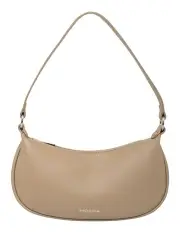[Mocha] Emery Crossbody Bag in Taupe