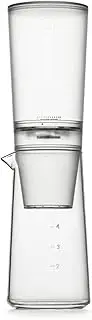 600ml/20.29oz Cold Brew Coffee Maker, for Iced Coffee & Cold Brew Tea, Modern Iced Coffee Maker with Stainless Steel Filter