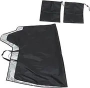 ZUNOXAZ Car Supplies: Windshield Cover Rearview Mirror Protector -Weather Sun Shield