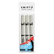 Swift® Whiteboard Markers, 3pk Black.