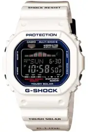 Casio G-SHOCK GWX-5600C-7JF G-LIDE White Tough Solar Radio Atomic Men`s Watch Jp