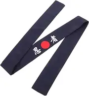 [PACKOVE] Japanese Headband for Men Durable Chef Bandana with Unique Print Versatile Japanese Style Headscarf for Cooking Sports Makeup Quality Accessory