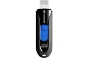Transcend JetFlash 790 128 GB USB 3.0 Flash Drive - Black, Blue