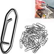 Topwater Co Speed Clips for Fishing Lures, Fishing Snap Connector, Stainless Steel Speed Clip Quick Change, Quick Change Lures, Tactical Anglers Power Clips, Freshwater Saltwater