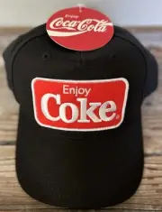 BNWT COCA COLA “Enjoy Coke” Unisex Baseball Hat Black Red White Collector Cap