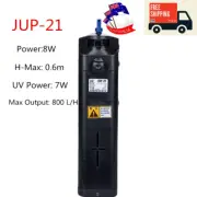 800L/H,8W UV 7W Sterilizer SUNSUN Built-in UV Germicidal Water Aquarium Fish