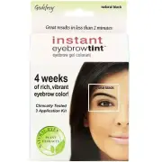 Godefroy Instant Eyebrow Tint Botanicals 3 Applications - Natural Black