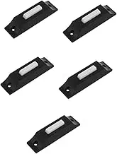 5pcs Retro Doorbell Button Replacement Wire Door Bell Push Buttons Simple to Clean Plastic Modern Wall Mount Door Chime Switch