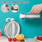 2 In 1 Ice Ball Maker Mold Portable Ice Cube Tray Leakproof Ice Ball Maker KoBTh