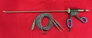 Laparoscopic Bissinger Bipolar Roby Forceps 5mm With Cable Best Quality Reusable