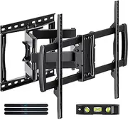 TV Wall Mount Bracket for 32-85 Inch TVs Full Motion Dual Articulating Arm with Swivel & Tilt, Max VESA 600x400mm, Supports 132 lbs for LCD/LED/OLED Flat & Curved Screens