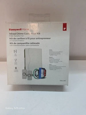 Honeywell RCW110KB1008 Wired Chime Doorbell Contractor Kit w/ 2 Buttons