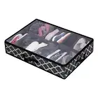 Shoes Container Breathable Multi-purpose Fits 12 Pairs Under-bed Shoes Container