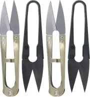 Golden Eagle Double Sharp Quick-Clip Lightweight 4pc Combo, Silver, Black