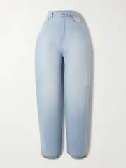 [Acne Studios] Acne Studios - Padded High-rise Wide-leg Jeans - Blue - EU 40 EU 40 Blue