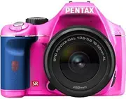 [Pentax] DSLR K-x Lens Kit Pink/Blue 030