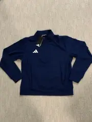 adidas WOMENS Golf 1/4 Zip Long Sleeve Size SMALL color NAVY