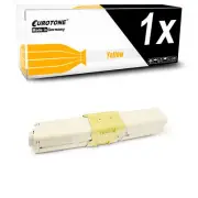 Eurotone Toner Yellow for OKI MC-362-DN C-510-DN C-511-DN