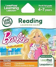 LeapFrog Learning Game Barbie Electronic Entertainment