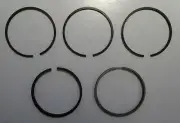 PISTON RING KIT - CHROME (CAST LINER). COMPATIBLE WITH: MASSEY FERGUSON
