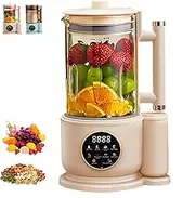 UNA Licuadora Inteligente Cocina Licua Y Se Lava Solo, 1.5L Multifunctional Quiet Blender, Portable Food Processor - Wall Breaking Technology - Automatic Cooking for Smoothies - Kitchen Essentials A