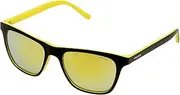 [Police] S1936M 53B29G Wayfarer Sunglasses BlackYellow & Mirrored Yellow 53 mm