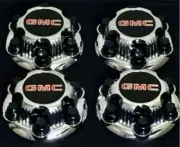 GMC SIERRA YUKON SAVANA 6 LUGS 1500 CHROME CENTER CAP HUB 16" 17" WHEEL 4xPCs