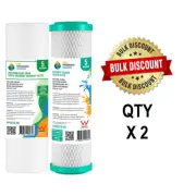 2 Set Reverse Osmosis Water Filter 5 Micron Pre Filters 10" x 2.5" 2-2 4-7CTO
