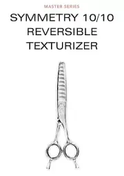 ARC SCISSORS - SYMMETRY 10/10 REVERSIBLE TEXTURIZER - Master Series