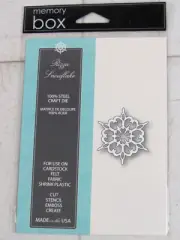 Memory Box Steel Craft Die, Rizza Snowflake, 98615