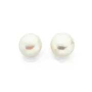9ct Gold, Cultured Freshwater Pearl Stud Earrings in White