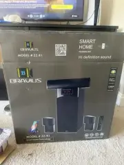 BRAVIUS MODEL #ZZ-R1 SMART HOME AMPLIFIER AUDIO KIT