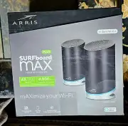 ARRIS SURFboard mAX Plus Mesh 975 Mbps Wi-Fi 6 System (1001198) - 2 Pack