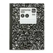 Pen+Gear 80 Sheets Marble Composition Book, 9.75 x 7.5 Wide Ruled