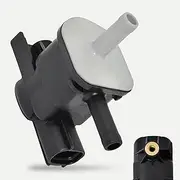 Downhill Car Vacuum Purge Valve, Standard Replacement 136200-7010 90910-12276, Waterproof Vehicle Purge Valve Retrofit Accessory, Compatible with Scion Mazda Lexus Spontiac (Black)