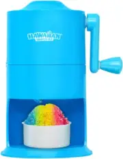 Mini Snow Cone Machine Portable Countertop Ice Shaver No Slip Base No Stainless