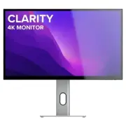 Alogic Clarity 27-Inch UHD 4K Monitor with 8-in-1 Hub IPS Panel and 600 HDR