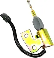 6732-82-9110 Stop Solenoid 24V Fuel Shutdown Solenoid Cut Off Compatible with PC150-5 PC150-6 PC150LC-6 PC150LC-6K PC160-6K Ex