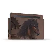 SIMONE GATTERWE STEAMPUNK HORSE VINYL SKIN FOR NINTENDO SWITCH CONSOLE & DOCK